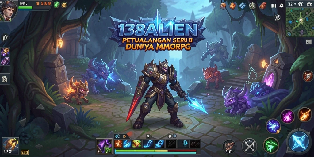 Tampilan seru gameplay <strong>138ALIEN</strong> dalam petualangan MMORPG.