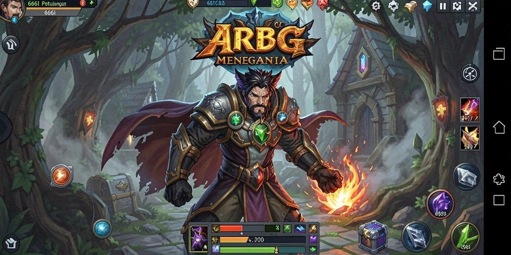 Screenshot gameplay ARPG 666I yang seru dan mendebarkan.