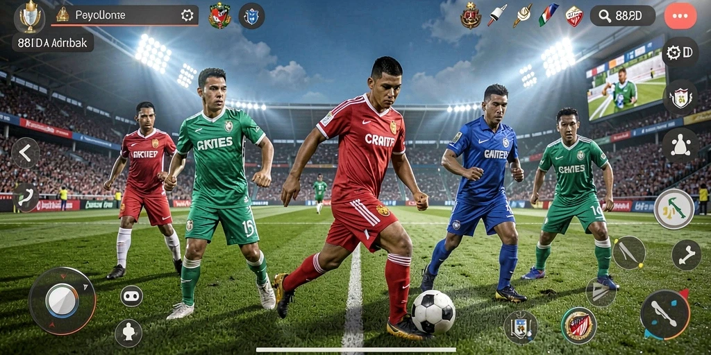 Tangkapan layar gameplay 88ID menunjukkan pengalaman interaktif olahraga.