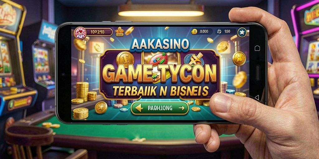 Tampilan screenshot AAKASINO dengan gameplay Tycoon yang menarik.