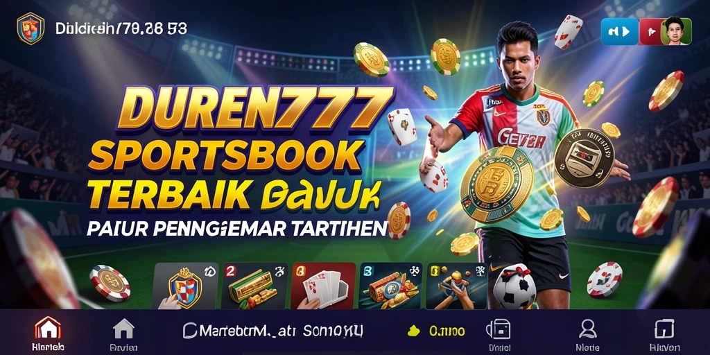Tampilan gameplay taruhan olahraga di DUREN777.