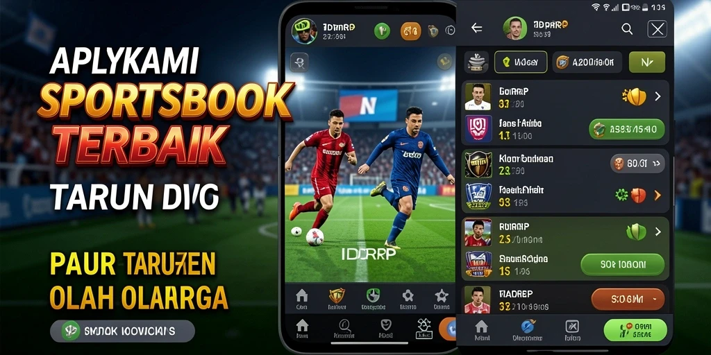 Tampilan gameplay taruhan olahraga yang dinamis dan menarik.
