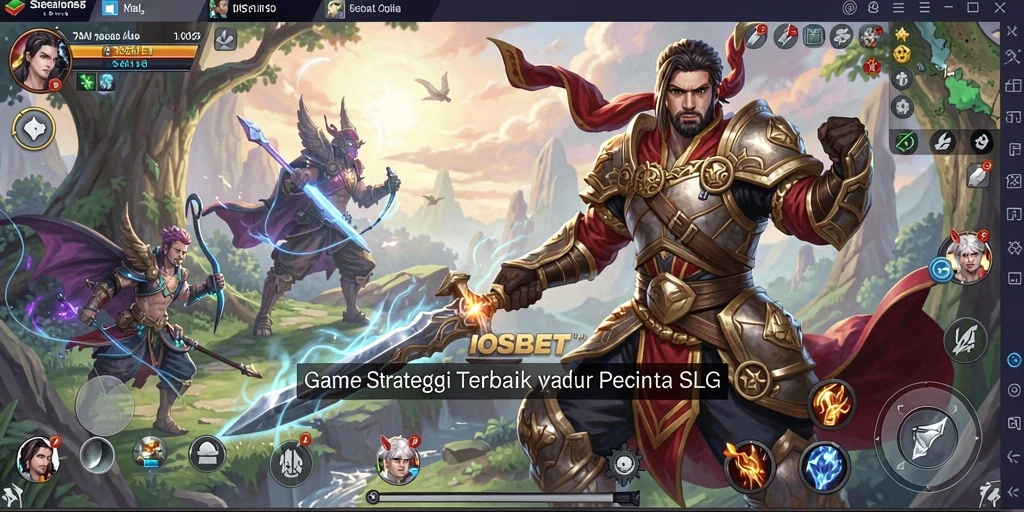 Tampilan gameplay <strong>IOSBET</strong> yang mendebarkan dan strategis.