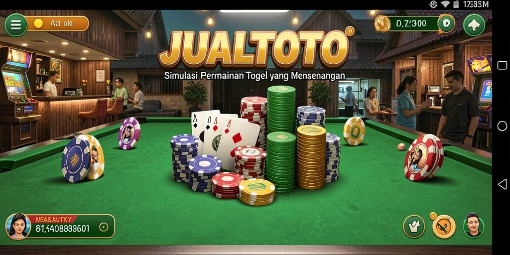 Tampilan gameplay JUALTOTO yang menarik dan kompetitif.