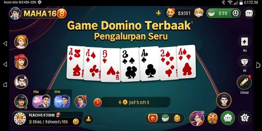 Tangkapan layar gameplay seru dalam aplikasi MAHA168.