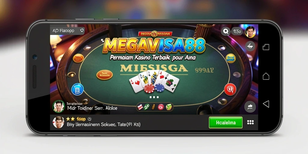 Tampilan gameplay menarik dari MEGAVISA88 dengan fitur Kasino.