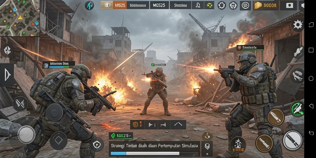 Visual menarik gameplay MG525 dengan strategi mendalam.