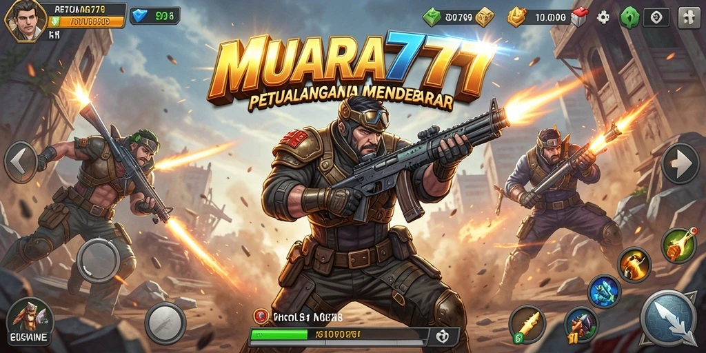 Tangkapan layar MUARA777 yang menampilkan gameplay penuh aksi dan kecepatan.