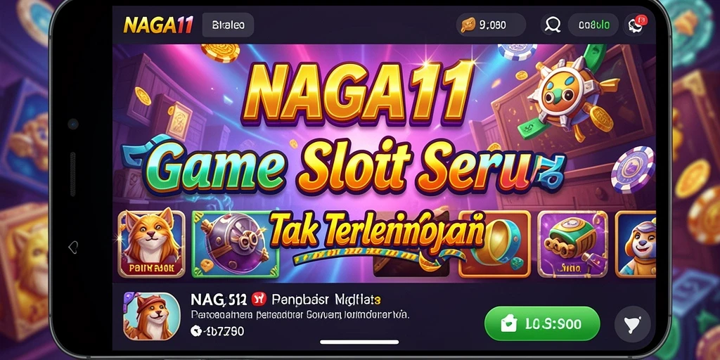 Screenshot gameplay NAGA11 menunjukkan keseruan bermain slot secara langsung.