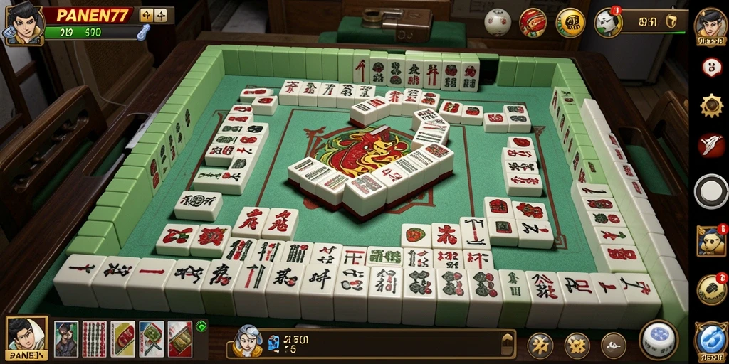 Tampilan gameplay yang menarik dalam PANEN77.
