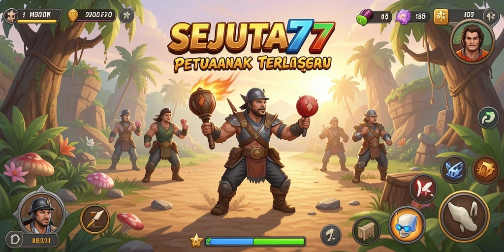 Tangkapan layar SEJUTA77 menampilkan momen petualangan seru dalam gameplay.