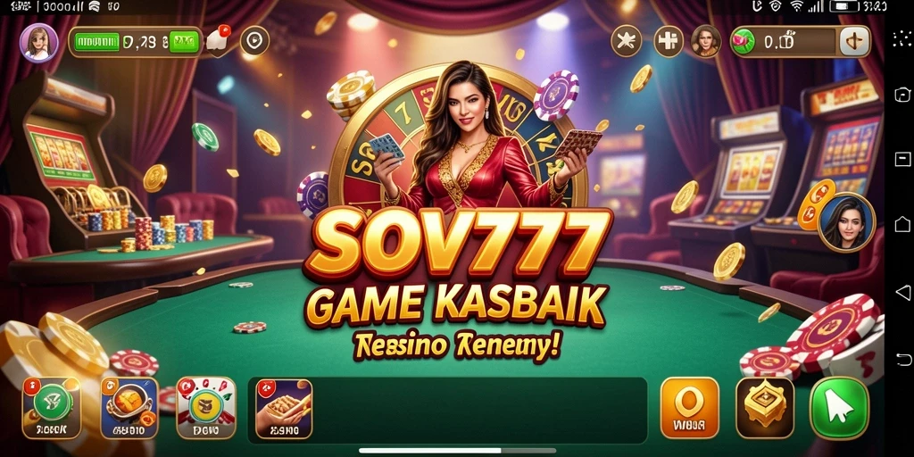 Gameplay menarik dari SOV777 dengan berbagai pilihan permainan Kasino.