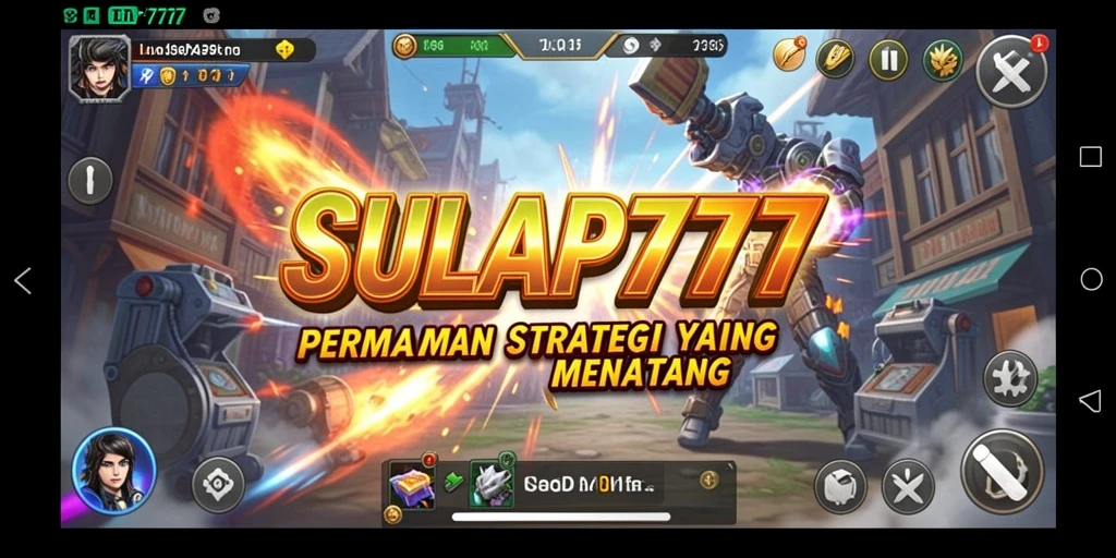 Tampilan gameplay menarik dari SULAP777 yang memukau.